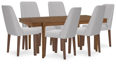 Mesa de Comedor Extensible y 6 Sillas Lyncott