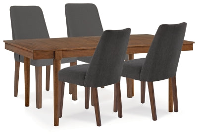 Mesa de Comedor Extensible y 4 Sillas Lyncott