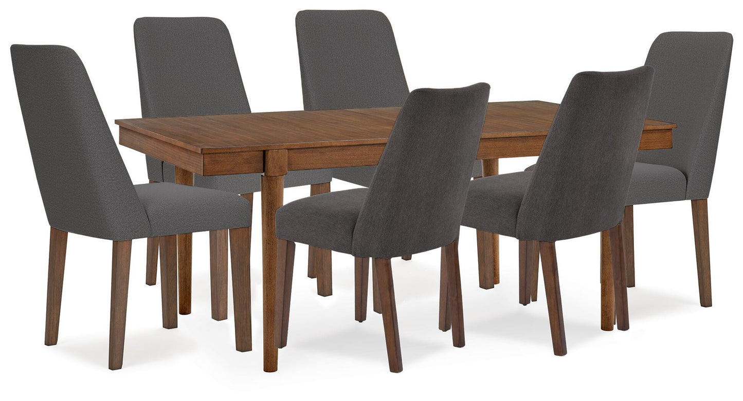 Mesa de Comedor Extensible y 6 Sillas Lyncott