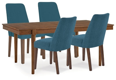 Mesa de Comedor Extensible y 4 Sillas Lyncott