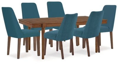 Mesa de Comedor Extensible y 6 Sillas Lyncott