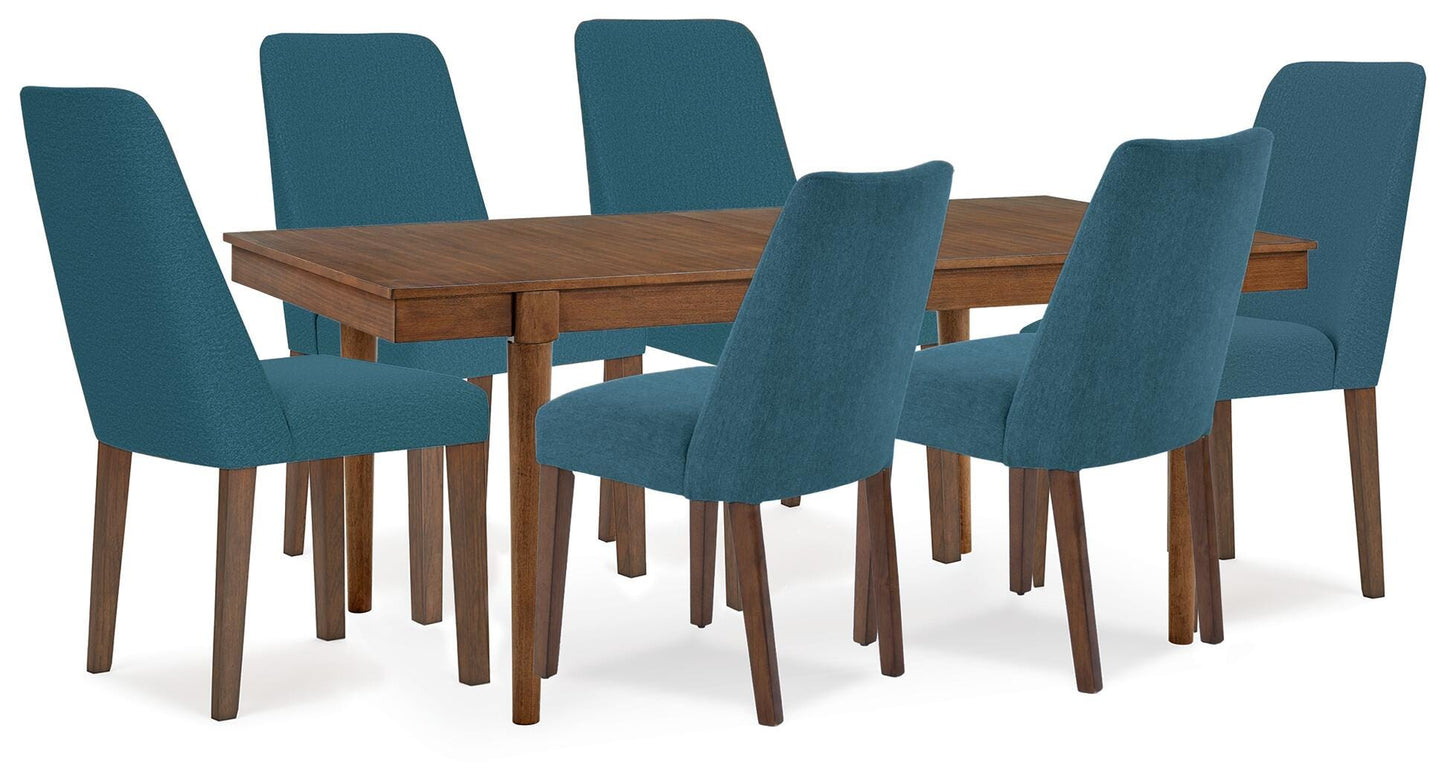 Mesa de Comedor Extensible y 6 Sillas Lyncott