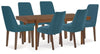 Mesa de Comedor Extensible y 6 Sillas Lyncott