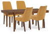 Mesa de Comedor Extensible y 4 Sillas Lyncott