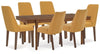 Mesa de Comedor Extensible y 6 Sillas Lyncott