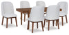 Mesa de Comedor Extensible y 6 Sillas Lyncott