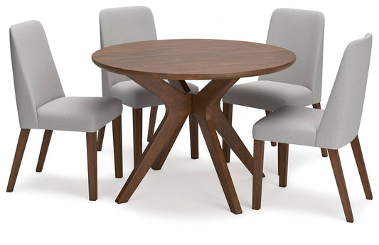 Mesa de Comedor y 4 Sillas Lyncott – vista frontal