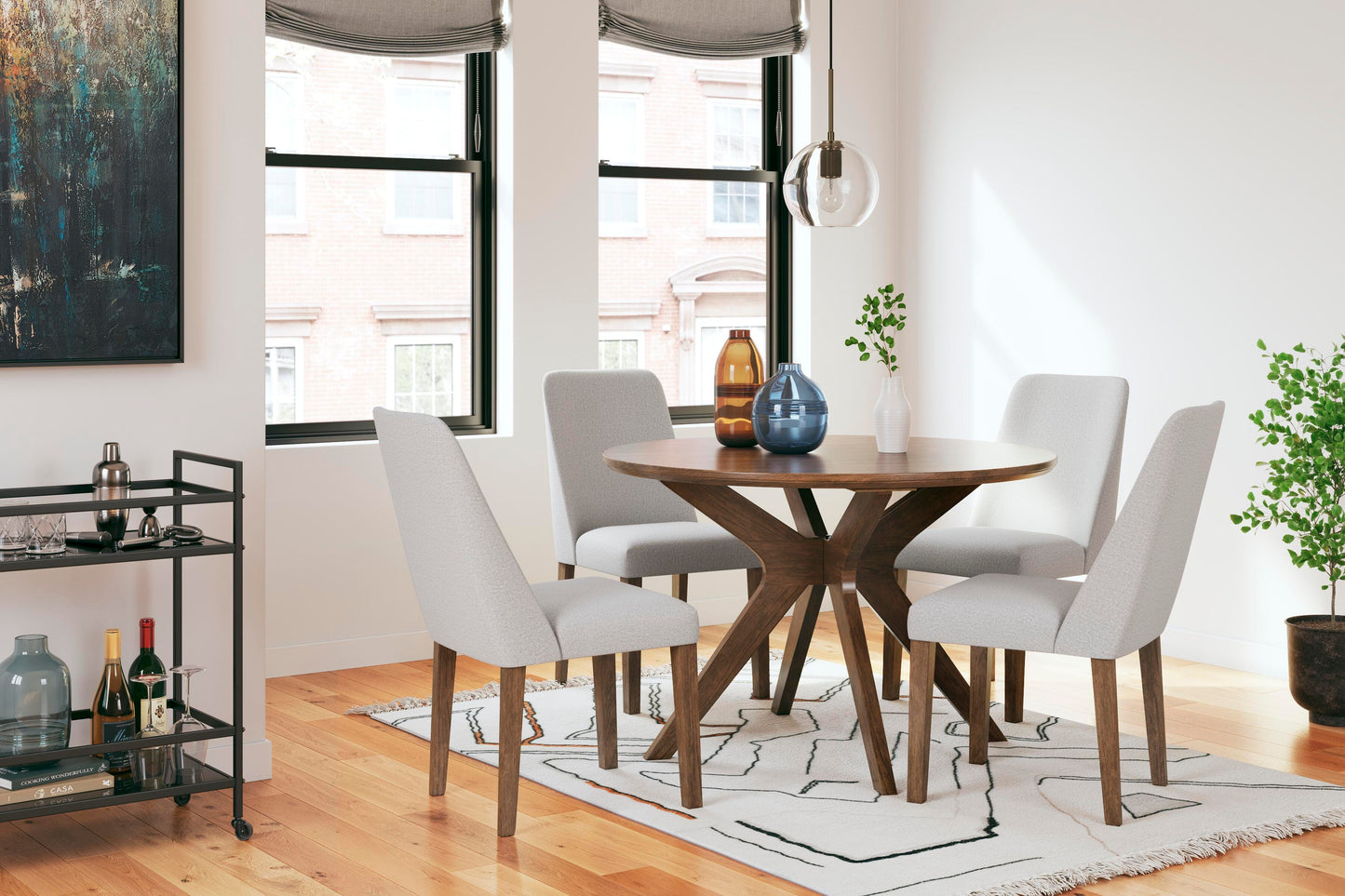 Mesa de Comedor y 4 Sillas Lyncott
