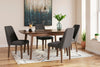 Mesa de Comedor Extensible y 4 Sillas Lyncott