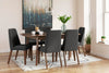 Mesa de Comedor Extensible y 6 Sillas Lyncott