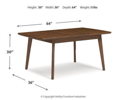 Mesa de Comedor Extensible Lyncott