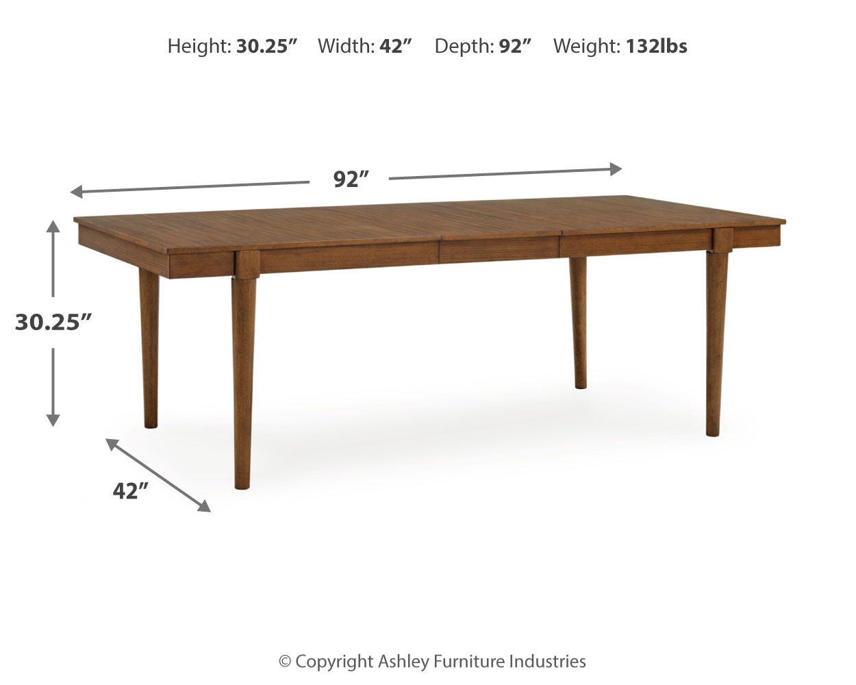 Mesa de Comedor Extensible Lyncott