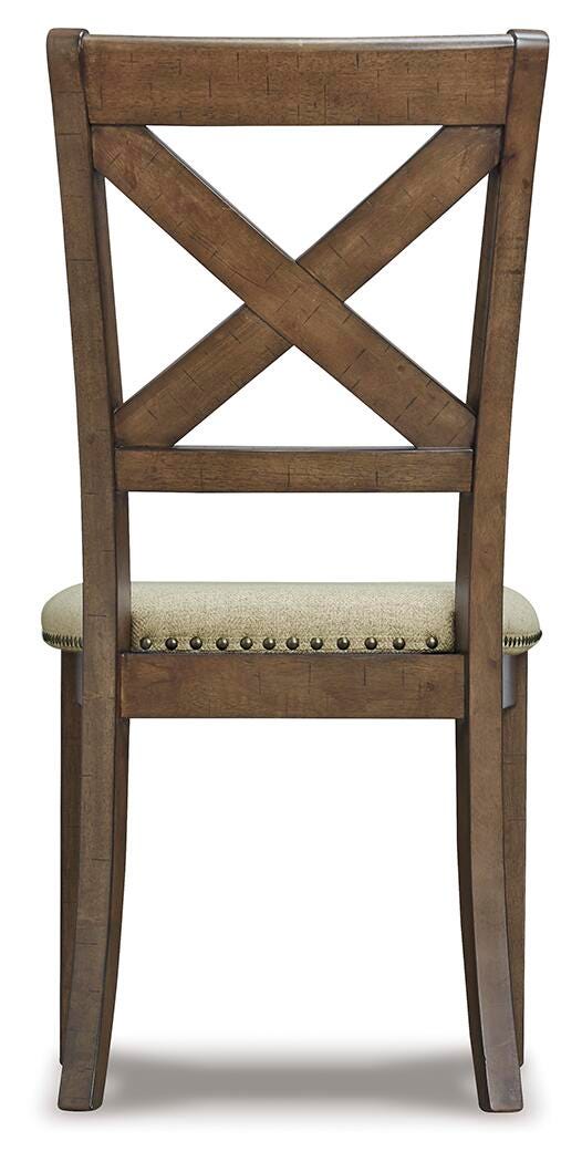Silla de Comedor Moriville Beige 99 cm – vista posterior