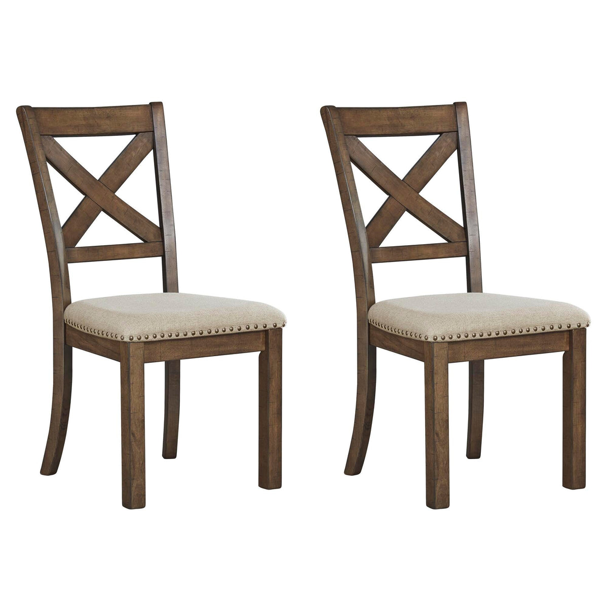 Silla de Comedor Moriville Beige 99 cm – vista en ángulo 2