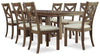 Mesa de Comedor y 8 Sillas Moriville