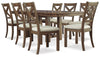Mesa de Comedor y 8 Sillas Moriville