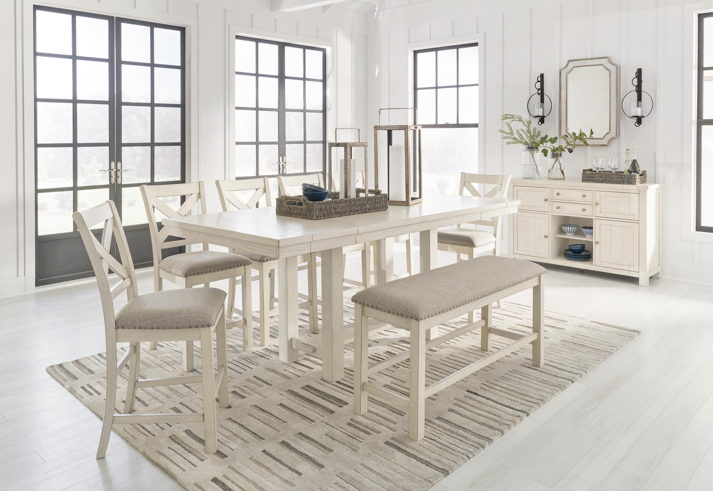 49" Altura Desayunador Banca de Comedor Robbinsdale