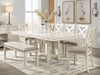 Mesa de Comedor, 6 Sillas y Banco Robbinsdale