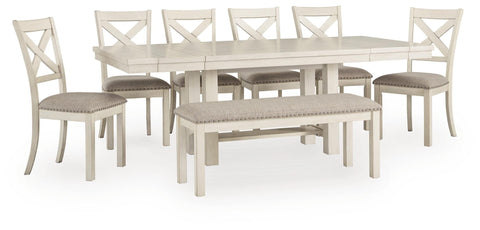 Mesa de Comedor, 6 Sillas y Banco Robbinsdale