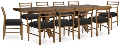Mesa de Comedor y 10 Sillas Steenlage