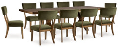 Mesa de Comedor y 10 Sillas Steenlage
