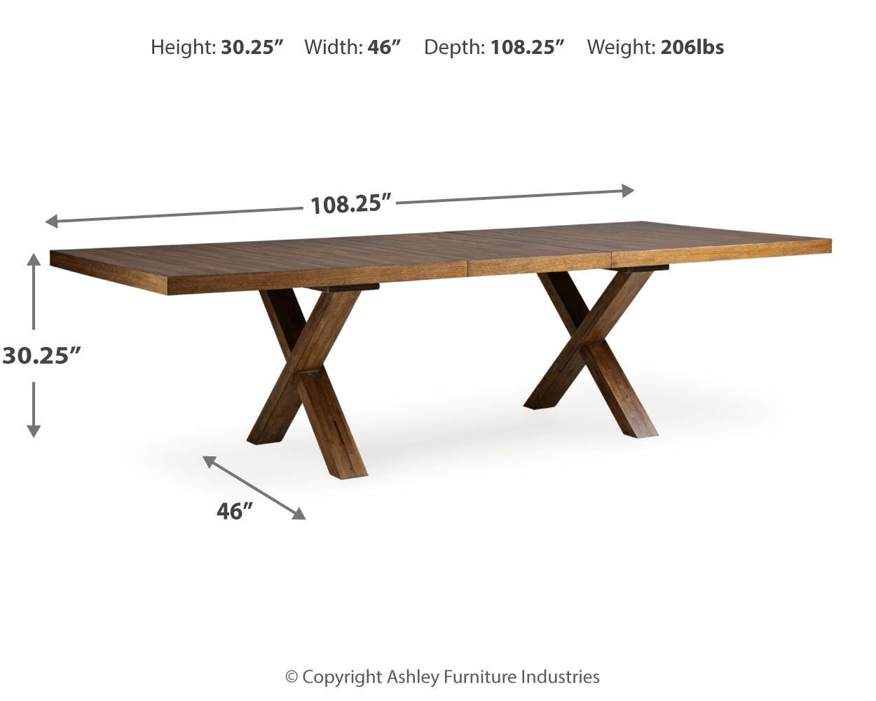 Mesa de Comedor Extensible Steenlage