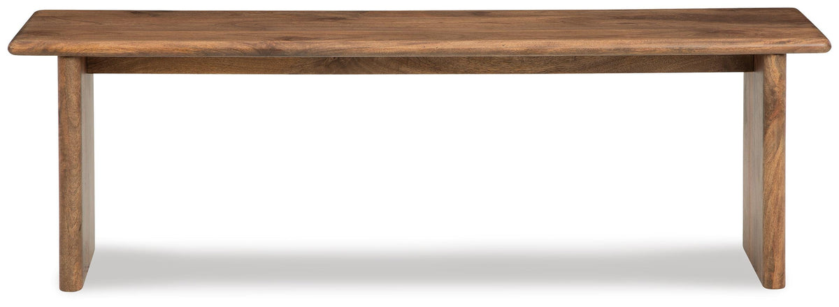 Mesa de Comedor, 4 Sillas y Banco Isanti – detalle 1