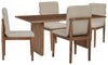 Mesa de Comedor y 4 Sillas Isanti