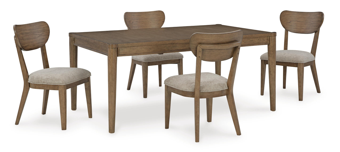 Mesa de Comedor y 4 Sillas Roanhowe