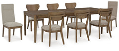 Mesa de Comedor y 8 Sillas Roanhowe