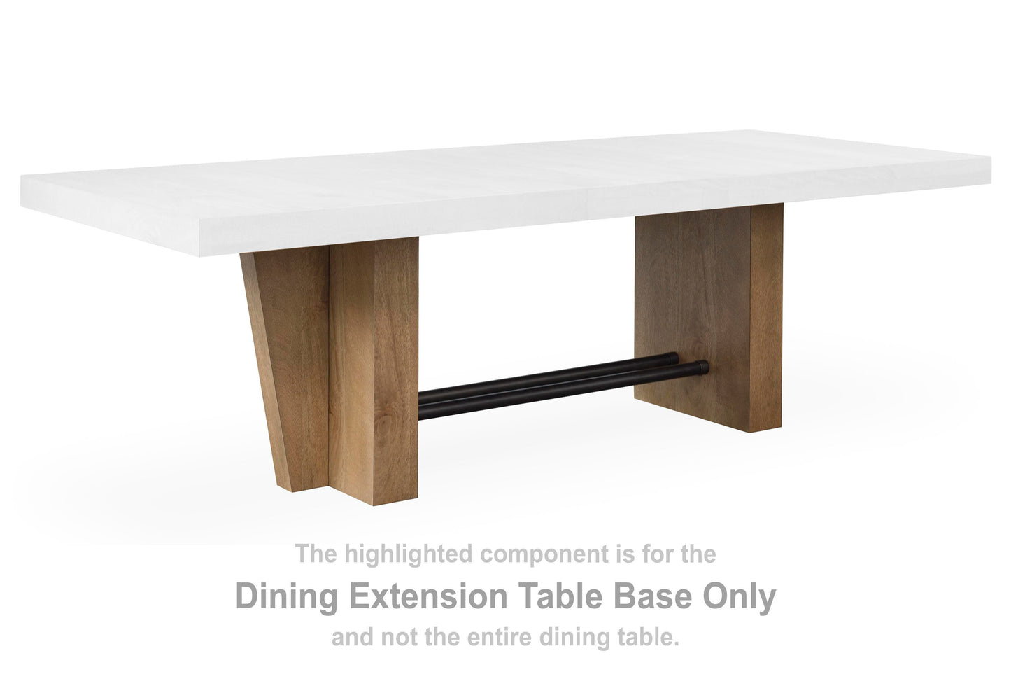 Mesa de Comedor Extensible Base Kristiland