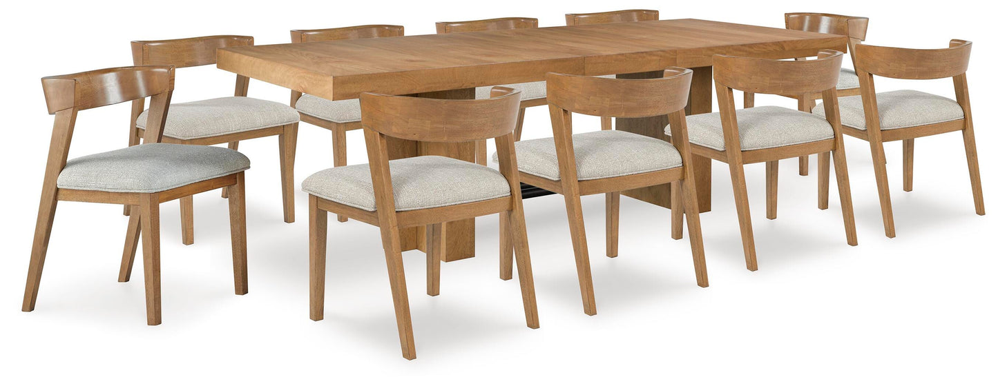 Mesa de Comedor y 10 Sillas Kristiland