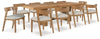 Mesa de Comedor y 10 Sillas Kristiland