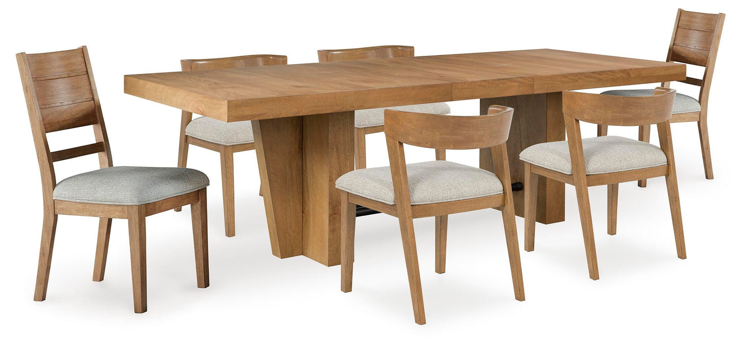 Mesa de Comedor y 6 Sillas Kristiland