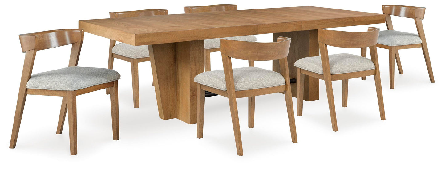 Mesa de Comedor y 6 Sillas Kristiland