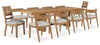 Mesa de Comedor y 10 Sillas Kristiland