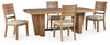 Mesa de Comedor y 4 Sillas Kristiland