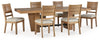 Mesa de Comedor y 6 Sillas Kristiland