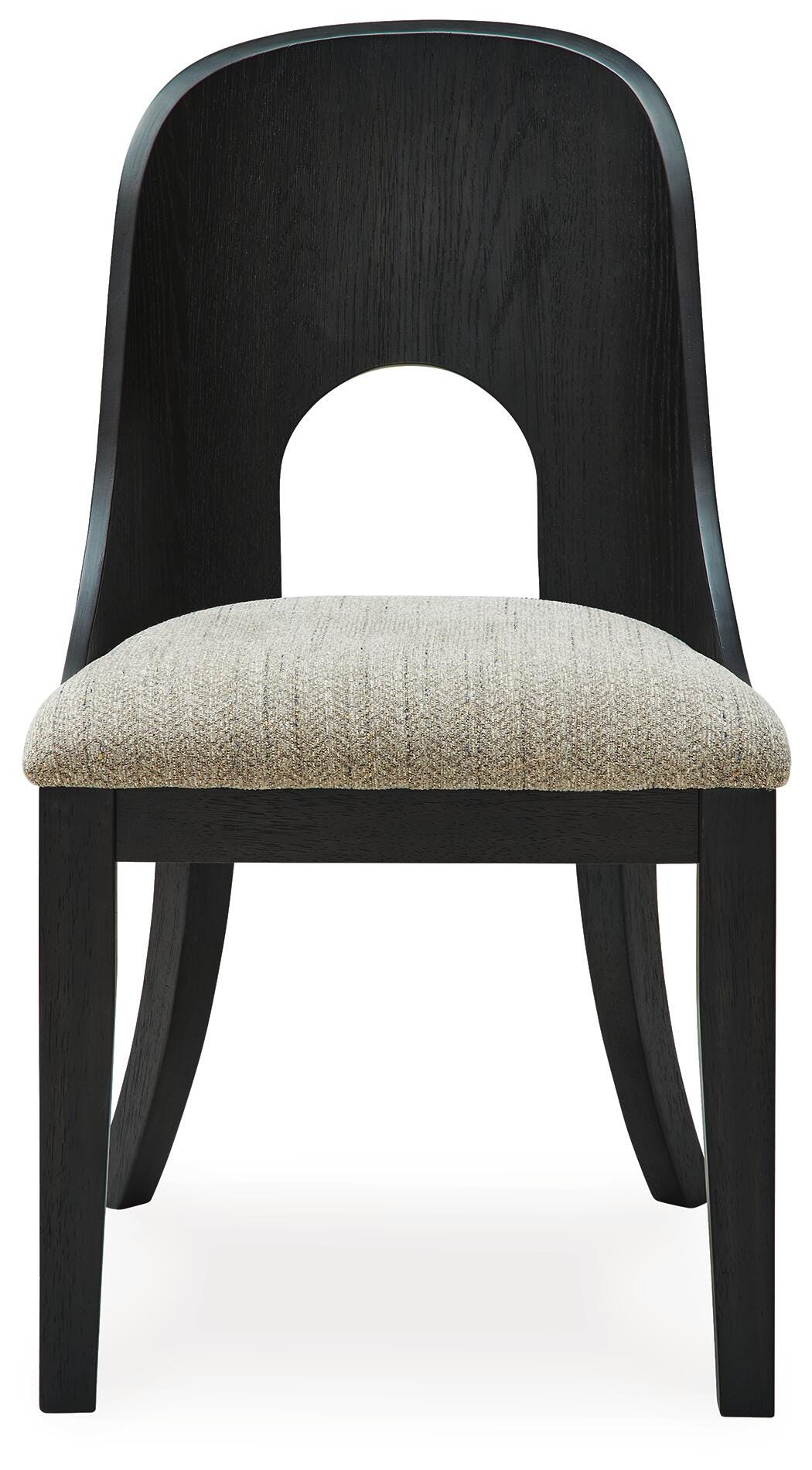 Silla de Comedor Rowanbeck Gris/Negro – detalle 2