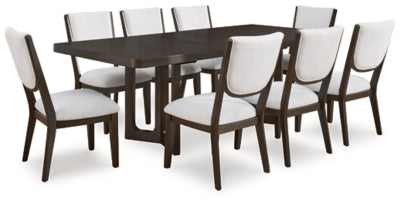 Mesa de Comedor Extensible y 8 Sillas Breckington