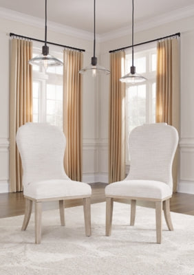 Jorlaina 6 Sillas de Comedor + Mesa de Comedor Extensible