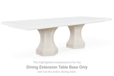 Base de Mesa de Comedor Extensible Jorlaina