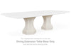 Base de Mesa de Comedor Extensible Jorlaina