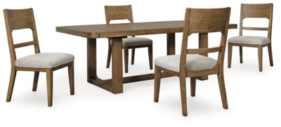 Mesa de Comedor Extensible y 4 Sillas Cabalynn