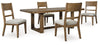 Mesa de Comedor Extensible y 4 Sillas Cabalynn