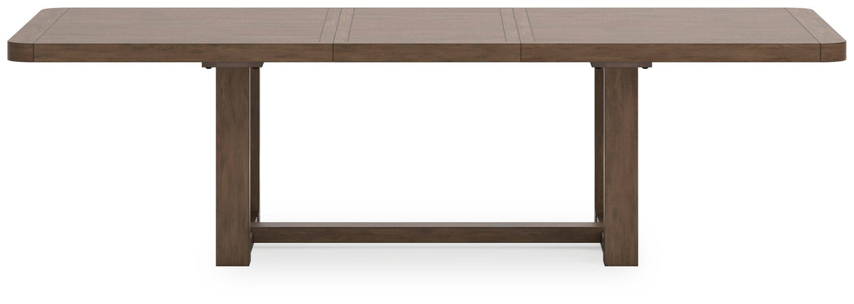 Mesa de Comedor Extensible y 4 Sillas Cabalynn – vista posterior 2
