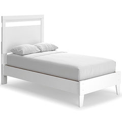 Cama de Panel Plataforma Twin Flannia