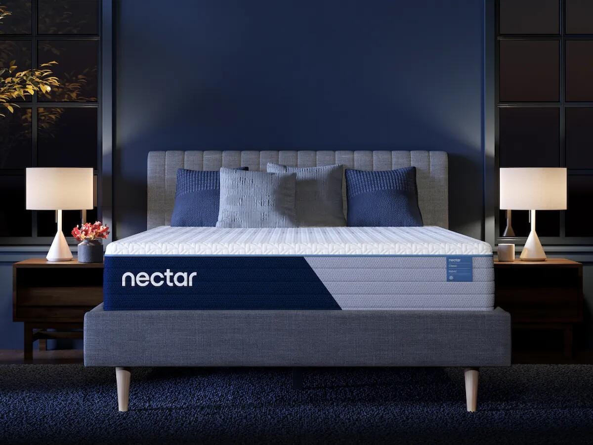 Nectar Classic Híbrido Queen Americana Colchón