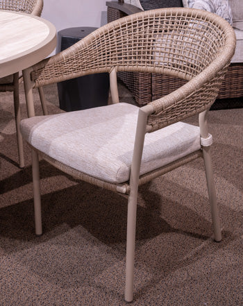Silla con Brazos de Exterior con Cojín Ocean Park