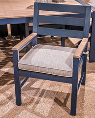 Silla con Brazos de Exterior con Cojín Mabry Shores